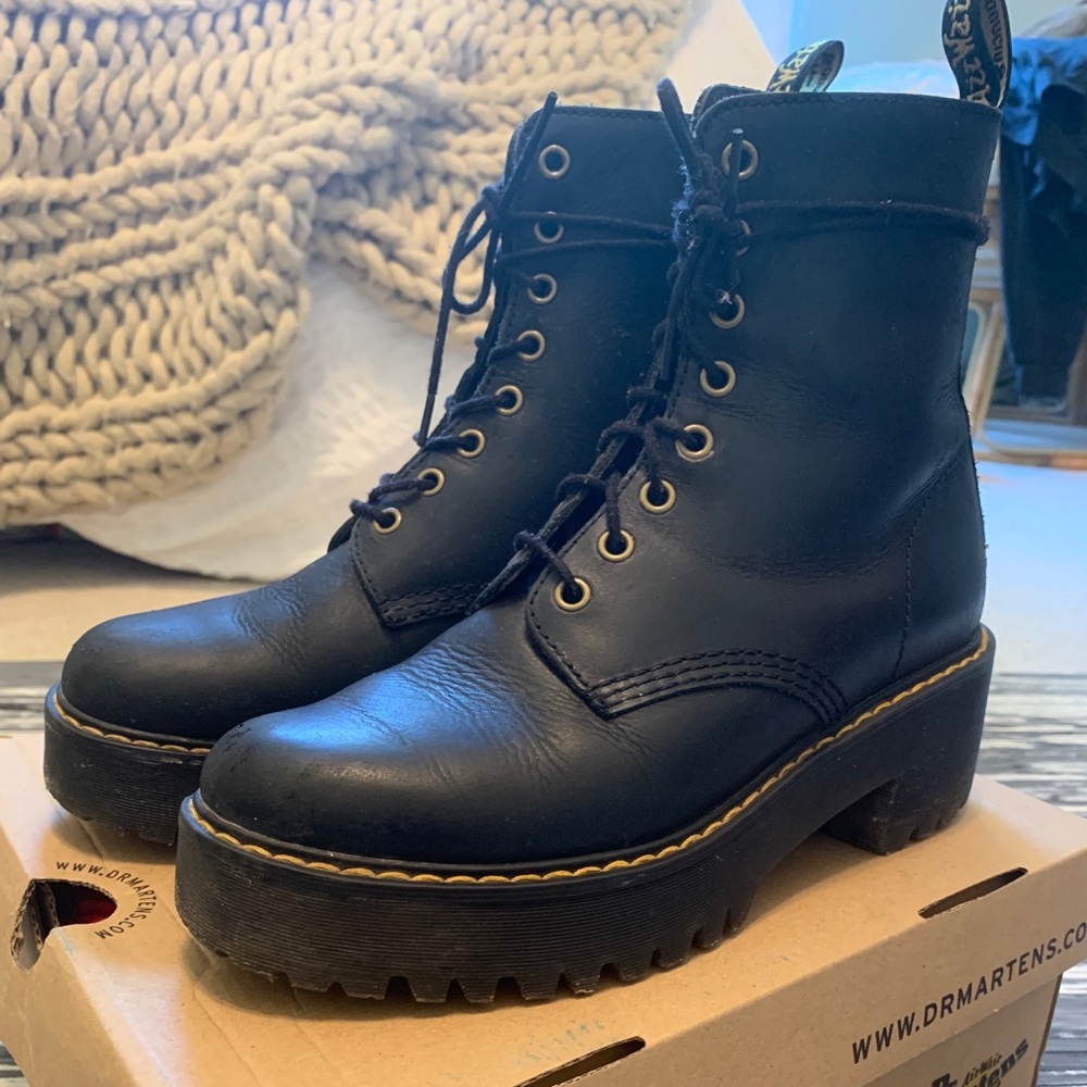 Platform Doc Martens Shriver Hi Boots